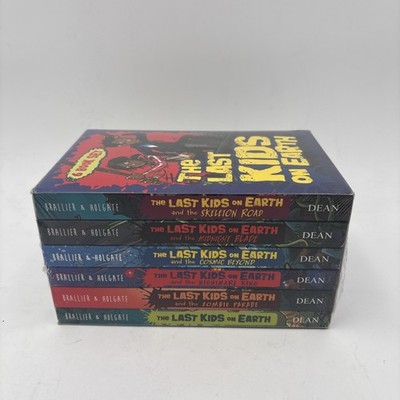 The Last Kids on Earth 6 Book Box Set Max Brallier NEW SEALED ~ Free Ship ~