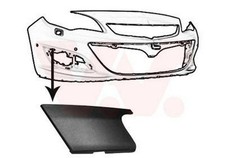 VAN WEZEL 3753492 Stoßstangen-Abdeckung Vorne Rechts für OPEL ASTRA J