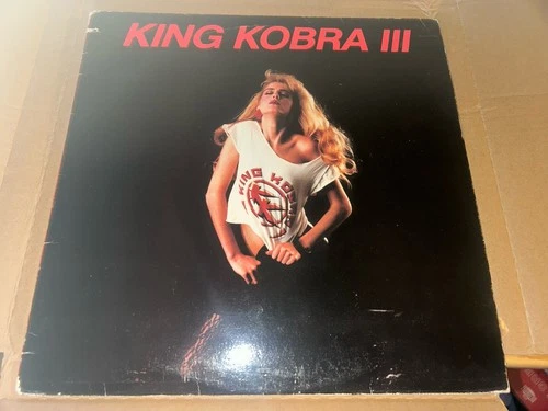 KING KOBRA - III , LP Vinyl Record Rare  KISS Ozzy Keel