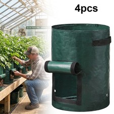 4X Potato Planters Grow Bags Sacks Vegetable Planter Container Garden 34x35cm