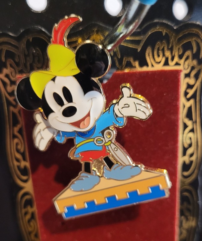 Disney Parks Pin - Dancing Characters Mickey Mouse Pin Limited Release