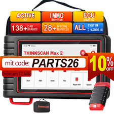 2026 THINKSCAN MAX 2 BT Profi KFZ Diagnosegerät Auto OBD2 ALLE SYSTEM ECU Coding