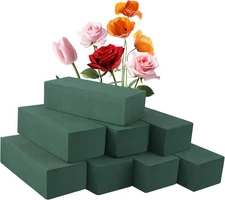 Floral Foam Blocks 8Pcs for Fresh & Artificial Flowers, 7.8"x3.5"x2.4"