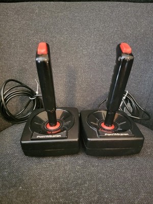 Pair of Pointmaster Joysticks for ATARI 2600 Vintage Pair