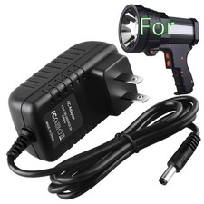 AC Charger Adapter For YIERBLUE YB-953 YB-953S Rechargeable Spotlight Flashlight