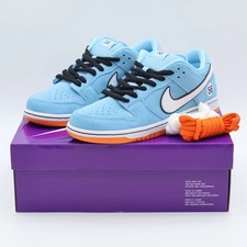 SB Dunk Low Club 58 Gulf Racing Blue Chill Safety Orange Men's Size US 7-12