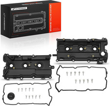 Front Rear Valve Cover w/ Gasket Nissan Altima Maxima 3.5L V6 2002-2009