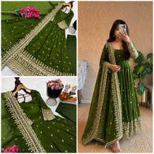 Pakistani Salwar Kameez Ready To Wear Suits Indian Wedding Party Wear Dress New