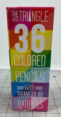 Ooly  Writing Utensils  - Triangle Colored Pencils New