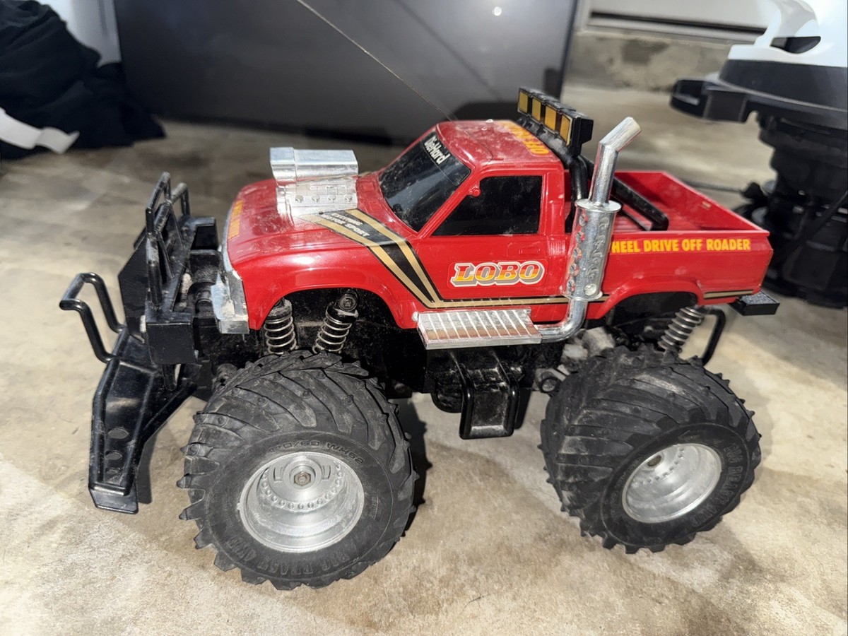 Nikko Rc 4x4 Vintage Red Nikko Lobo Wheel Off Roader Truck
