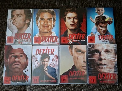 Dexter 1-8 Staffel Komplette Serie FSK 18 DVD
