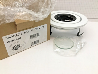 4 Inch Low Voltage Downlight Trim White HR-8417-WT WAC Lighting