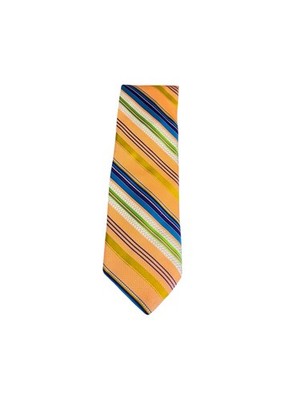 Robert Talbott Carmel Neck Tie Mens Multicolor Colorful Stripes 100% Silk USA