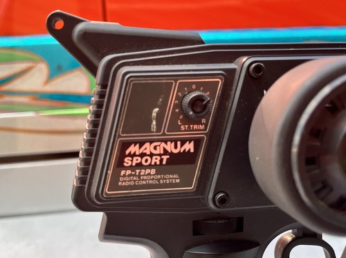 Futaba Magnum Sport Controller Throttle & Steering Adjust RC FP-T2PB 75MHz #66 - Picture 5 of 17