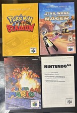 Lot Of Nintendo 64 Game Manuals