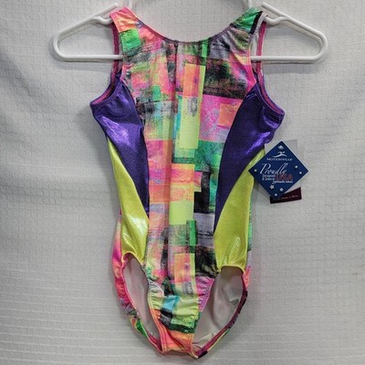 NWT Motionwear Brightly Colored With a Multi-color Block Pattern 