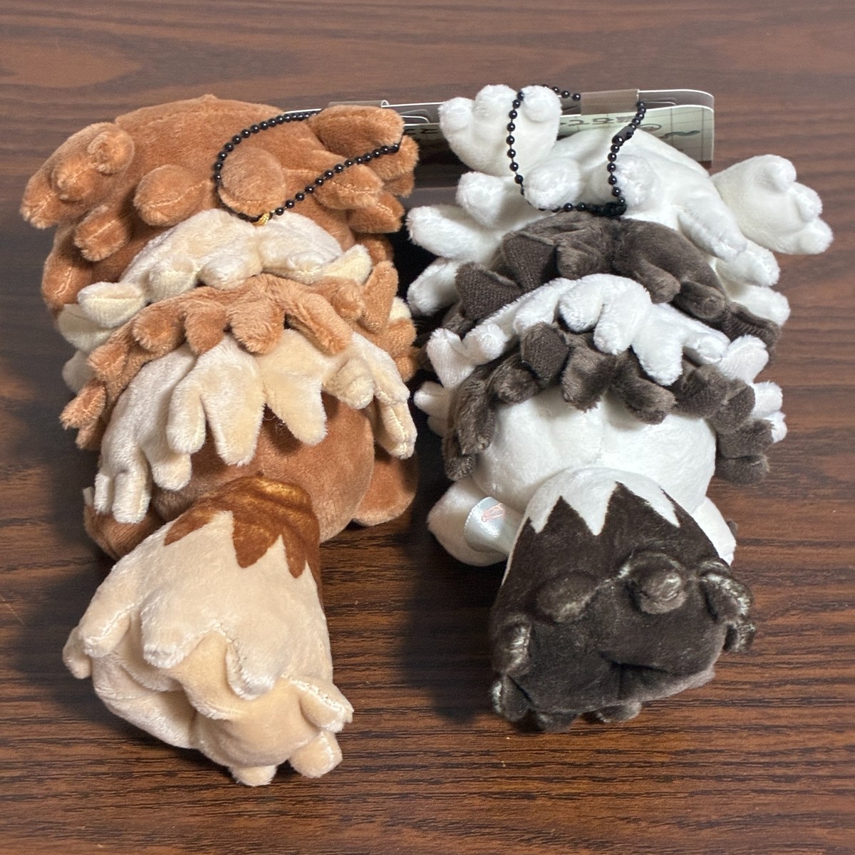Pokemon Center Limited Galarian Zigzagoon magnet pair mascot plush