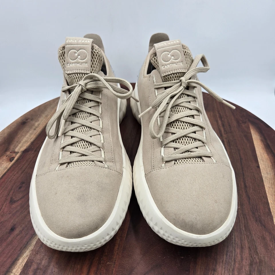 Cole Haan Generation Zerogrand II Zapatos Para Hombre 11M Beige Gris Zapatillas Confort Foto 3 de 4