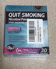 Sefudun Quit Smoking Patches Step 2 , 30 patches New Sealed Ships Fast