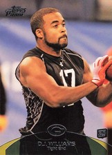 D.J. Williams 2011 Topps Prime #24 Green Bay Packers RC Football