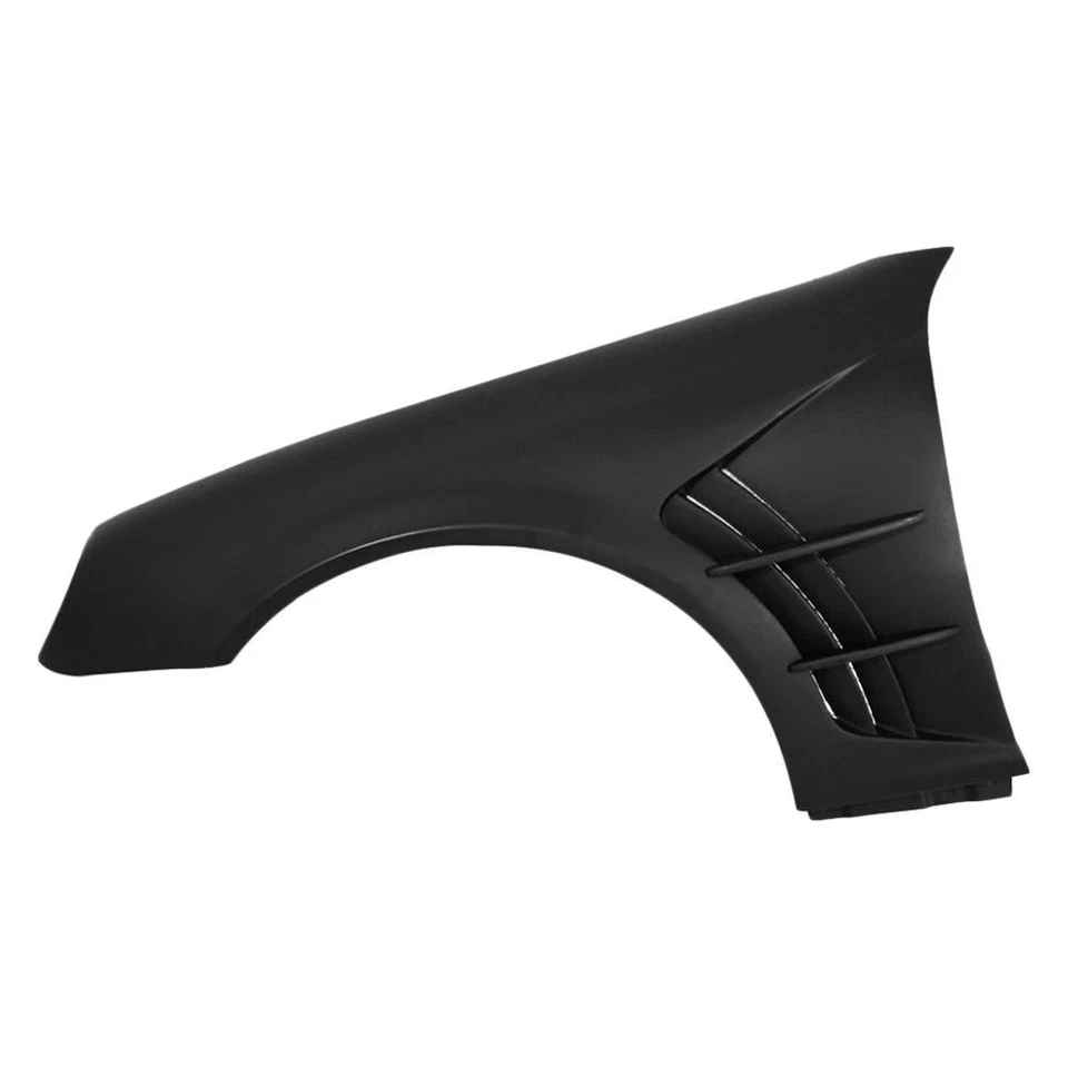 For Mercedes-Benz CLK350 06-09 W-1 Style Fiberglass Front Fenders Unpainted Foto 3 de 4