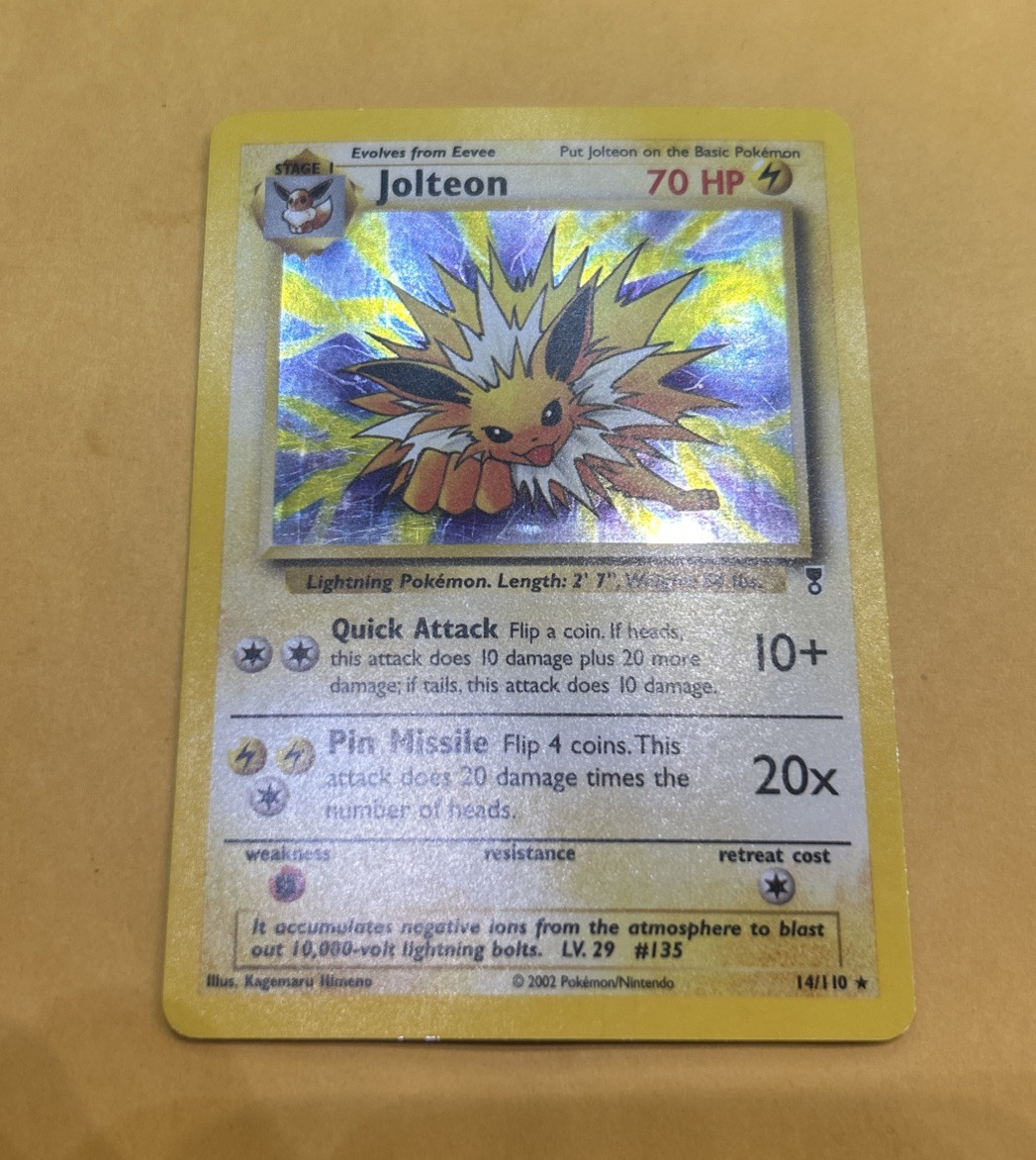 Pokemon Card - Jolteon Legendary Collection 14/110 Holo Rare Mint