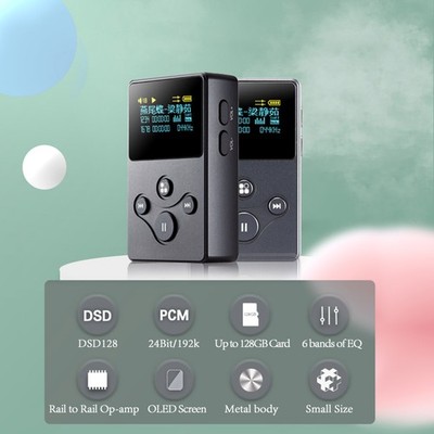 xDuoo X2S HiFi Music Player Lossless DSD FLAC Audio Player F1P2