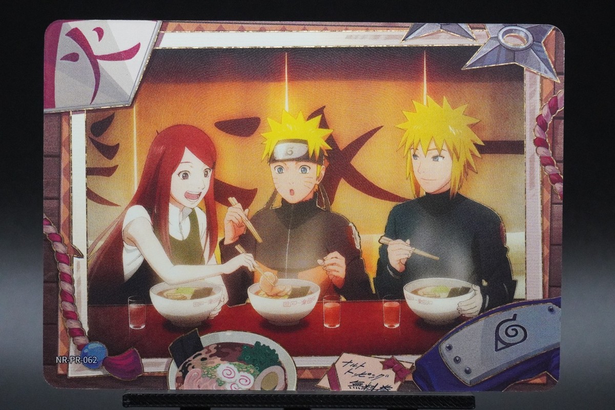 Naruto & Minato & Kushina Uzumaki NR-PR-062 Naruto Kayou Promo
