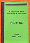 DeQueen & Eastern Railroad Texas Oklahoma & Eastern Railway Operating Rules TXRR — photo 2