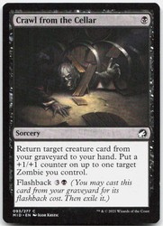 Crawl from the Cellar 93/277 Common Innistrad: Midnight Hunt Magic: The Gathering