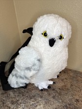 Harry Potter Hedwig The Owl 12 Inch Plush Backpack Bag Hogwarts