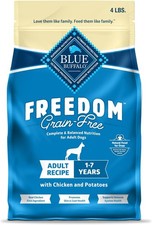 Grain Free Dry Dog Food Chicken 4 lb Bag