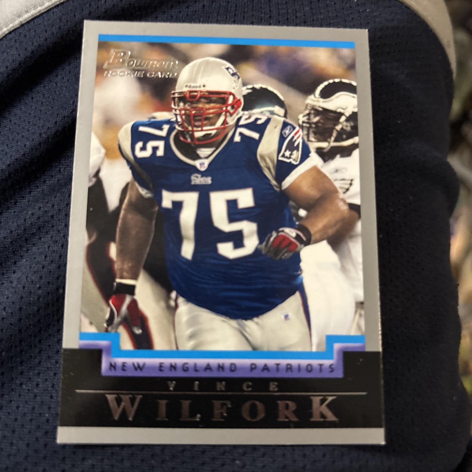 Vince Wilfork Bowman #144 Base
