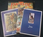 Elton John - Captain Fantastic LP (1975) 1st – w/ Poster, Comic & Lyrics Booklet