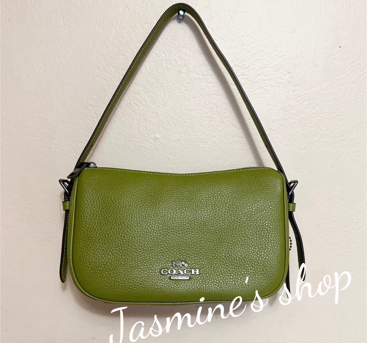 NWT Coach CY707 Kailey Shoulder/Crossbody Bag Refine Pebble