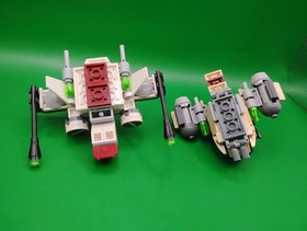 LEGO 75072 75129 Star Wars Microfighters ARC-170 Starfighter, Wookie  Complete