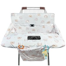 Shopping Cart Cover for Baby,2-in-1 High Chair Cover with Portable Cloth