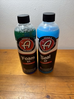 #ad Adams Polishes Foam 01 And Seal 02 NEW SEALED $24.97
