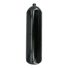 Steel bottle / diving bottle 12 liter 300 bar 178 mm M25x2 without valve Black