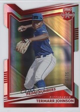 2022 Elite Extra Edition Prime Numbers A Die-Cut 75/75 Termarr Johnson #4 0i8b