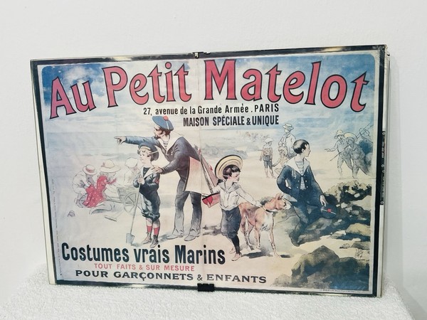Póster French Decorative  “Au Petit Matelot “ 1900