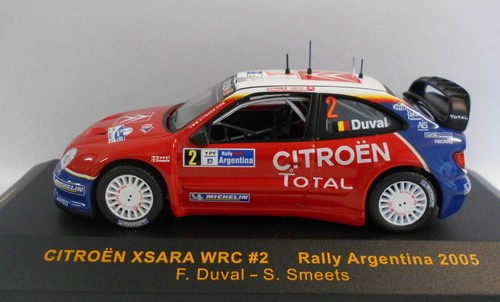 Ixo 1/43 Scale RAM200 CITREON XSARA WRC #2 ARGENTINA 2005 - Picture 2 of 4