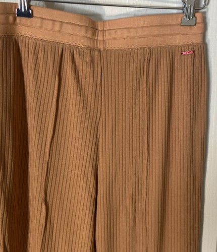 n:PHILANTHROPY Mujer’s Raya Acampanado Pierna Pantalón Jengibre Nuevo Grande Imperfección Ver Foto - Imagen 11 de 16