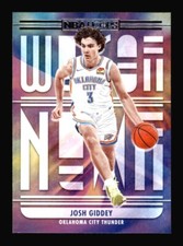 2021-22 Panini Hoops Josh Giddey RC We Got Next #6 NBA Card Rookie
