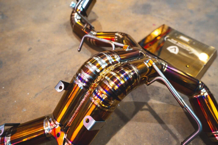 Valvetronic Designs F1 Race Exhaust System For 2015-2022 Mclaren 540C/570S/620R
