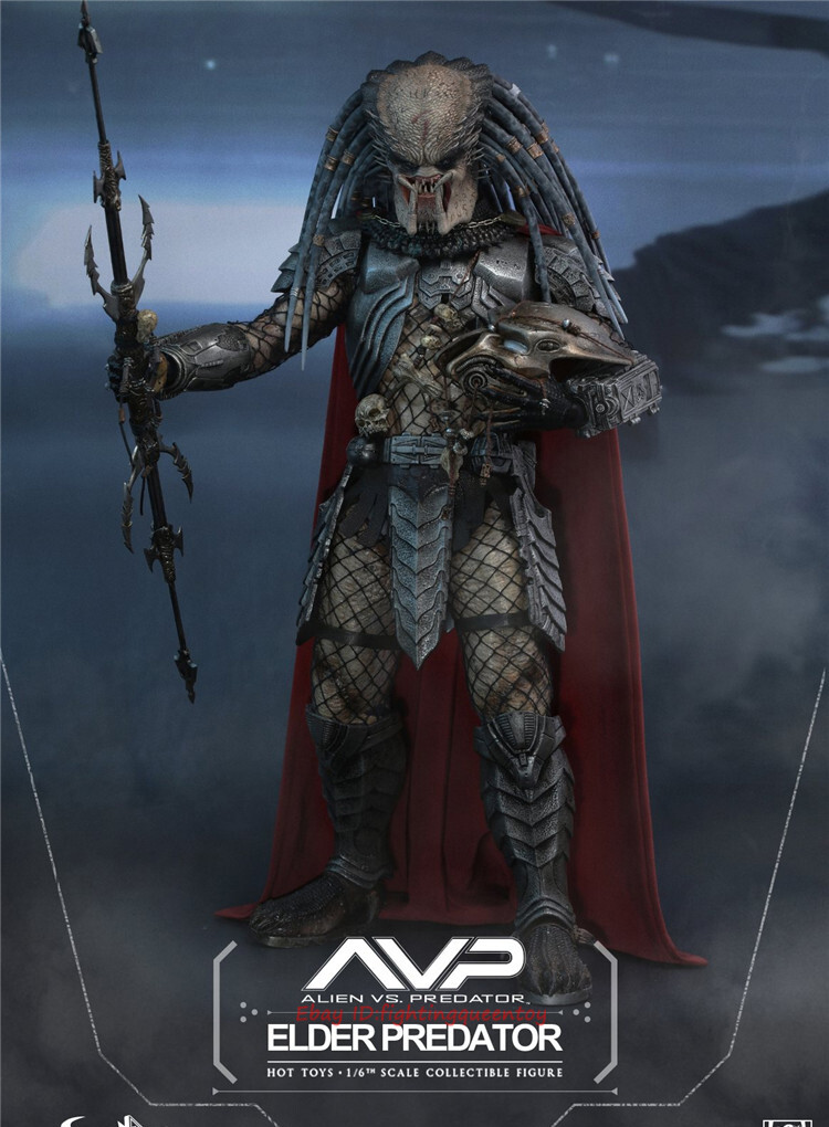 HotToys HT MMS325 Elder Predator 2.0 1/6 Scale Figure Model
