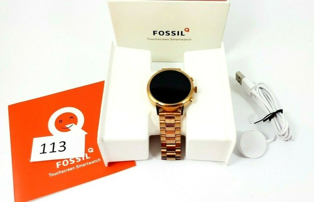 fossil women's touchscreen smartwatch