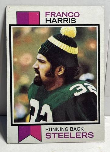 1973 Topps - #89 Franco Harris RC EX-MT Steelers Football Great! NFL Card Nice!!