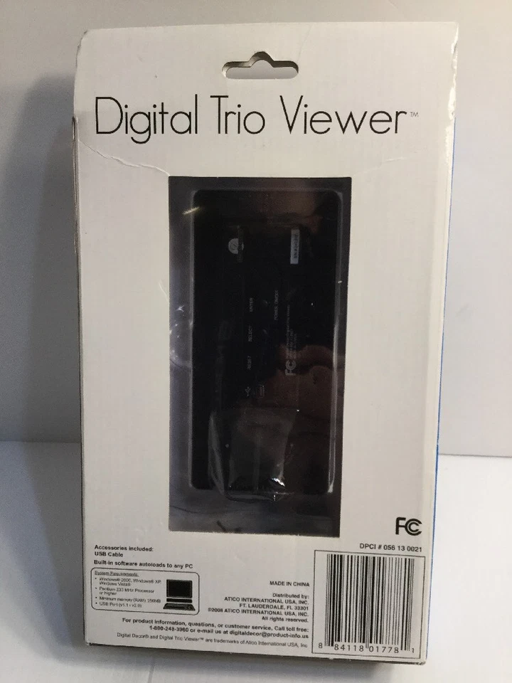 Digital Decor Digital Trio Viewer New Sealed Fast Shipping B3 - Image 4 of 4