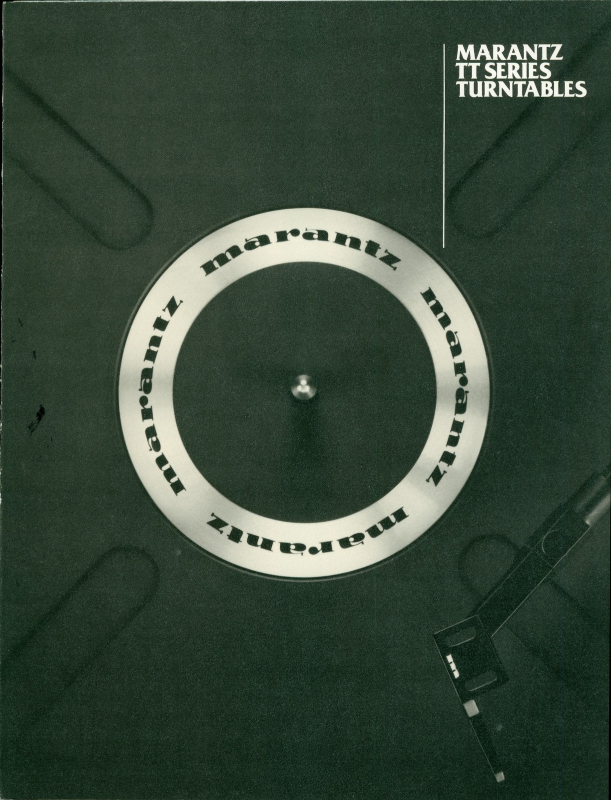 1979 Marantz Turntables Dealer Brochure TT6000 TT4000 TT2000 Original HiFi Audio